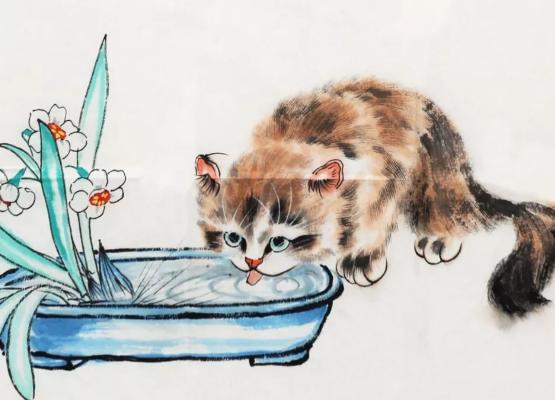 孙菊生为什么这么擅长画猫