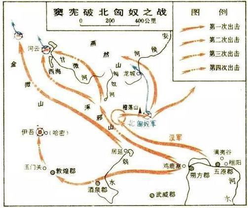 窦宪北伐为什么这么轻松