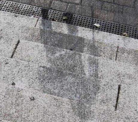 原子弹爆炸后留下的黑影是什么 为什么会出现这样的情况