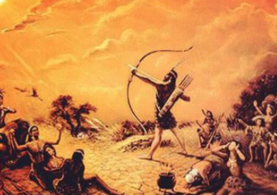 神话传说后羿射日到底是怎么一回事?后羿与羿是一个人吗?-趣历史网