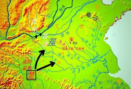 郑国的地理位置如何 为何春秋时期大半的仗都和它有关呢