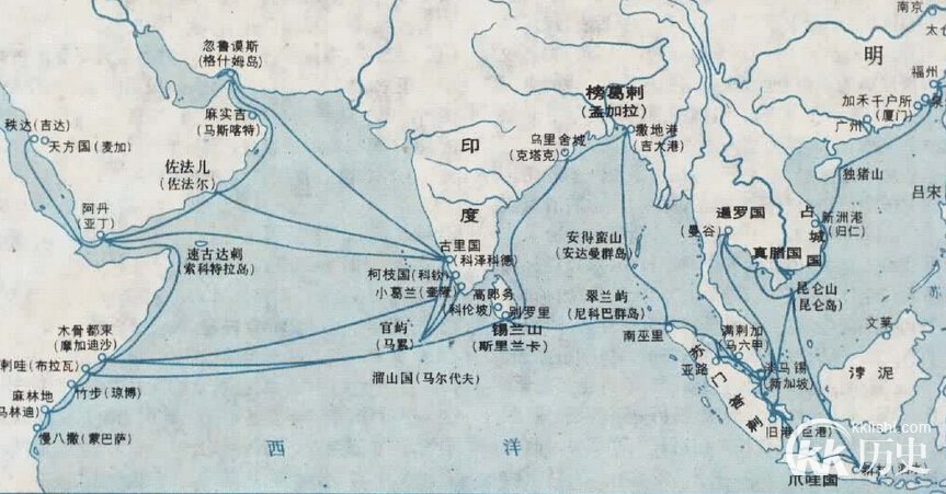 郑和下西洋征服过的国家：郑和下西洋最远到哪里