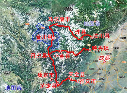 《延禧攻略》中乾隆派傅恒出征的大金川是哪里
