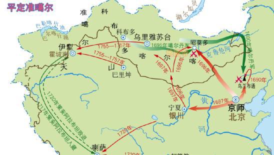 清朝乾隆为什么急于平定准噶尔汗达瓦齐叛乱