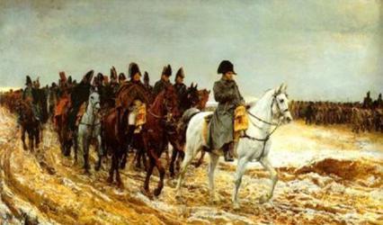 俄国为什么能将拿破仑的法兰西铁蹄给扳折 难道是太强大了吗