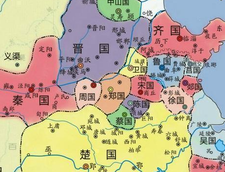 郑国,春秋最先强大的诸侯国,战国时期为什么消失了