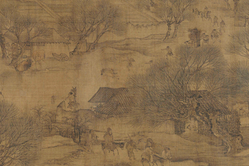 清明上河图上，为什么没有画马?