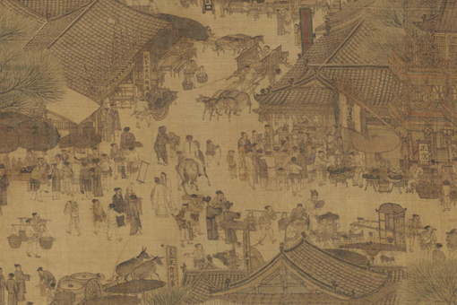 清明上河图上，为什么没有画马?