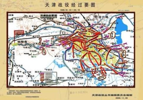 天津战役双方是怎么部署的 天津战役简介