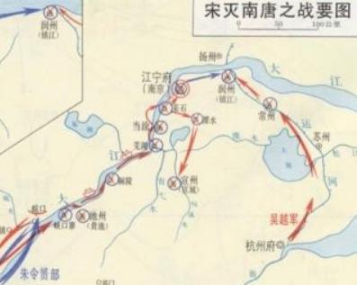 宋灭南唐之战的具体经过简介，最终结果如何