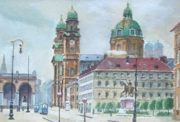 希特勒的绘画水平究竟如何