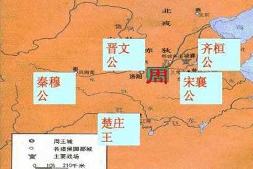 春秋五霸战国七雄是哪几位,他们是怎样的关系