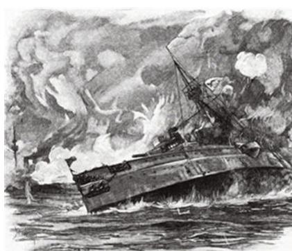 黄海海战期间为什么日军一艘军舰都没有击毁 具体过程是什么样的