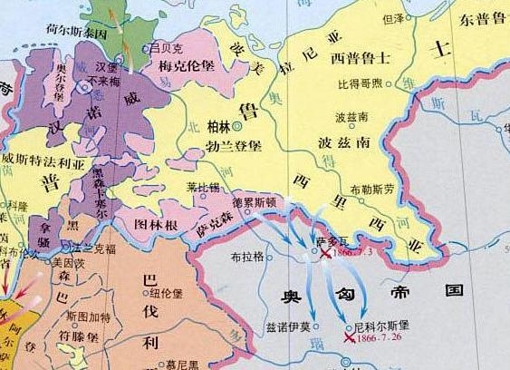 德国和奥地利曾是一个国家，为什么会分开