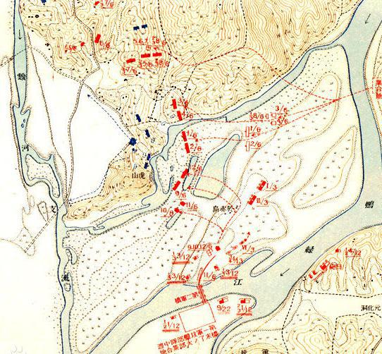 鸭绿江江防之战的过程如何 最后的结果是什么样的