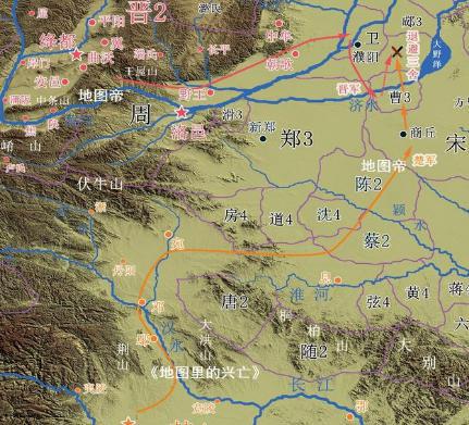 晋文公退避三舍是怎么退避的 路线又是什么样的