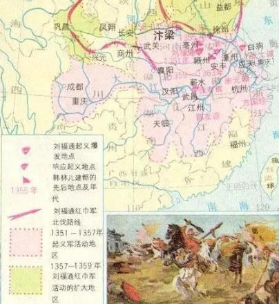 元末农民起义朱元璋实力怎么样