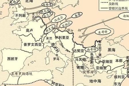 古罗马帝国是怎么灭亡的