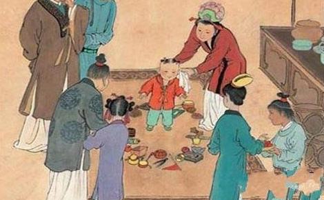 古代给满月孩子穿衣服的,为什么必须是姥姥