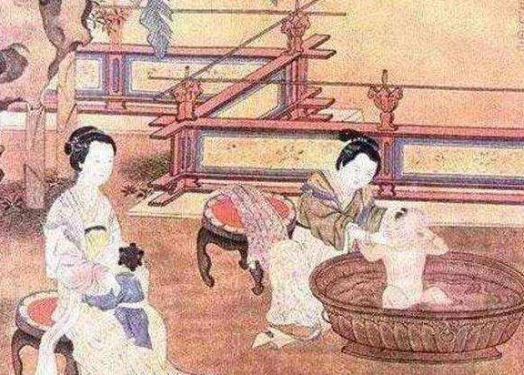 古代给满月孩子穿衣服的,为什么必须是姥姥