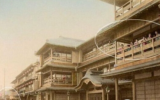 古代的日本分为几个等级 最著名的妓院叫什么？