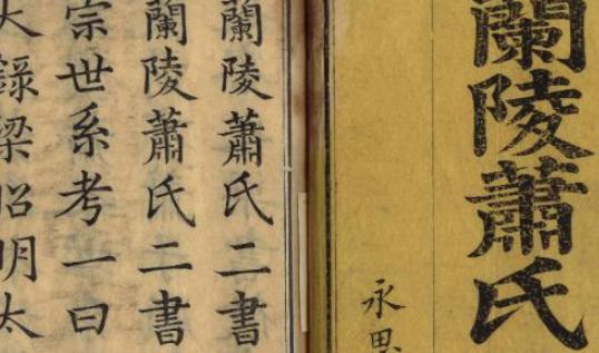 盘点古代六大显赫家族，除了兰陵萧氏你还知道几个