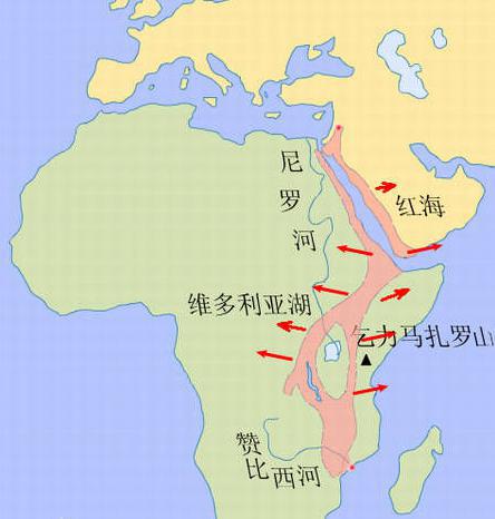 东非大裂谷简介 形成这个裂谷的原因是什么