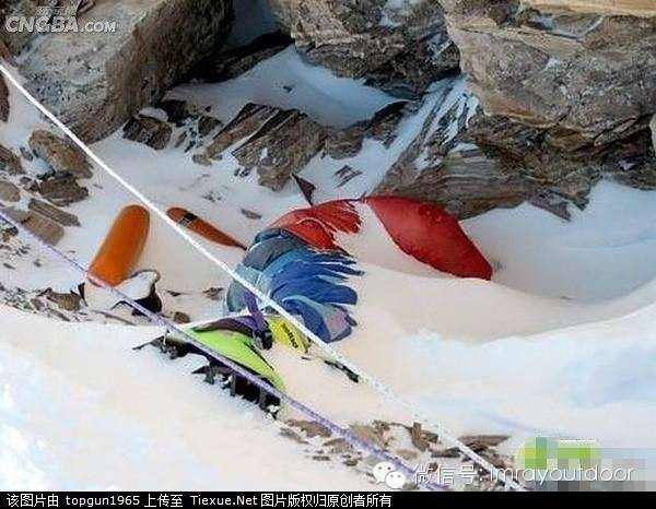 珠峰上的死亡路标
