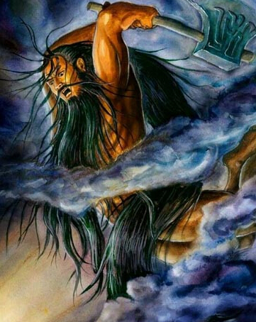 上古神话 关于盘古开天辟地的传说