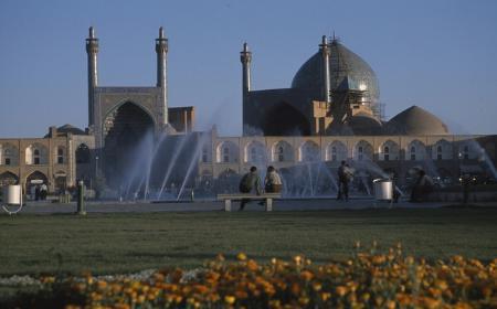 伊斯法罕王侯广场&mdash;&mdash;当年阿巴斯大帝阅兵的地方