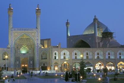 伊斯法罕王侯广场&mdash;&mdash;当年阿巴斯大帝阅兵的地方