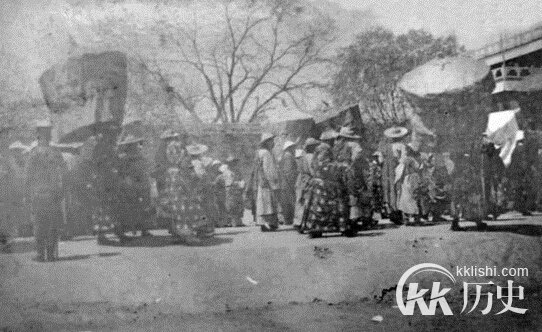 光绪秘史:实拍清朝光绪帝的出殡全记录