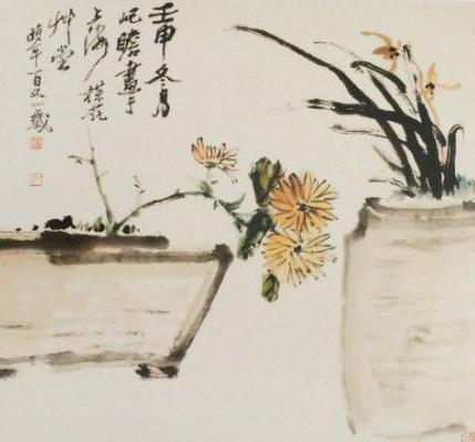 朱屺瞻：我国著名的寿星画家，画坛的一代宗师