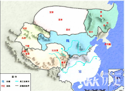 南北朝历史揭秘：南北朝时期的南朝与北朝各有几个国家？