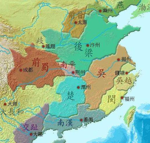 五代十国时期的前蜀和后蜀有什么关系