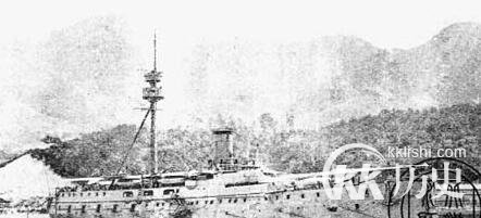 甲午战争日本战舰：松岛 严岛 桥立号装甲巡洋舰