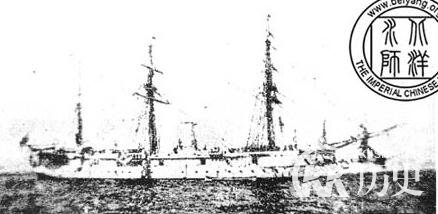 甲午战争日军战舰:葛城、大和、武藏号木壳巡洋舰