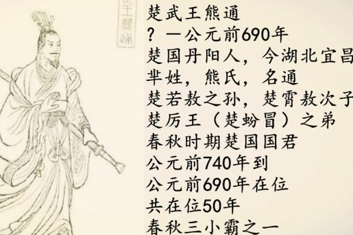 战国时期楚国国君不可一世 楚国国君是什么时候开始称王的