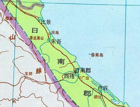 占城：简译占婆国、占波、瞻波，位于中南半岛东南部