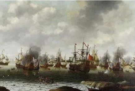 夺取了海上霸主地位英国与荷兰发动了三次英荷战争