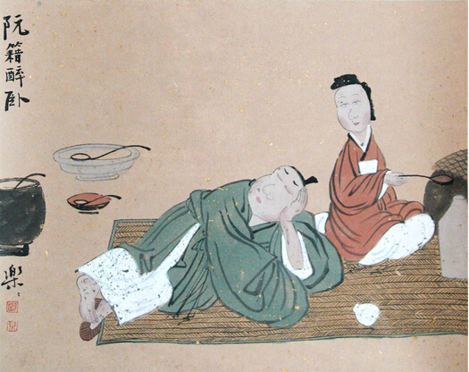 这是真的吗 竹林七贤中有一对同性恋