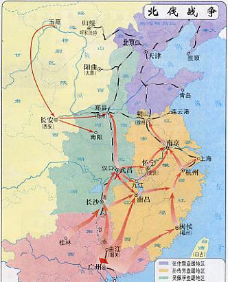 北伐战争是在什么样的背景下发生的 北伐战争简介