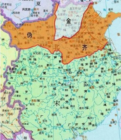 北宋灭亡之后 金国先后扶植了两个傀儡政权