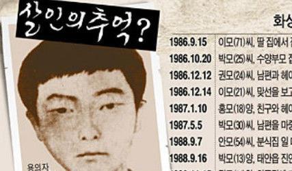 韩国华城连环杀人案简介 案件的特征及事件的纪录介绍