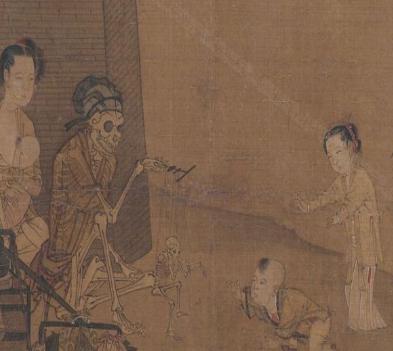 李嵩为何要创作骷髅幻戏图 他要主要表达的意思是什么