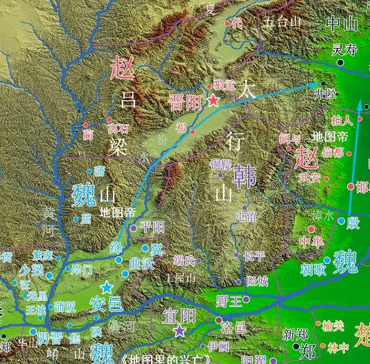 四战之地危险么?战国七雄的魏国有三块四战之地,看地图一目了然