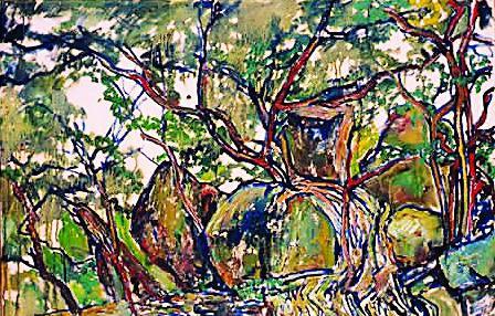 刘海粟的创作有什么特点