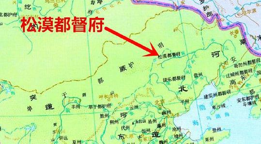 隋末唐初契丹部和奚部宣布归附唐朝,松漠都督府建立