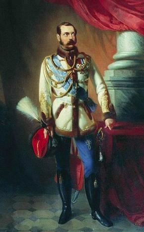 沙皇亚历山大二世，使清朝失去了150万平方公里的领土