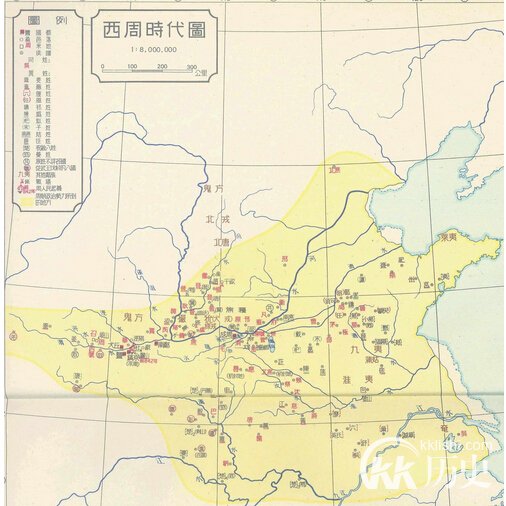 西周地图：历史上西周的版图到底有多大?